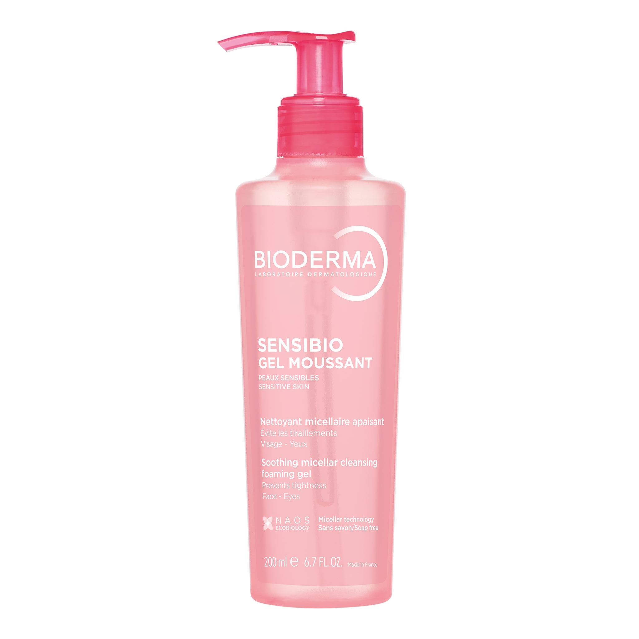 BIODERMA Sensibio gel moussant 200ml