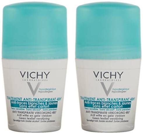 VICHY DEO roll-on DUO Roll-on proti skvrnám 2x50ml