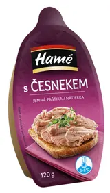 Hamé Paštika s česnekem 120g