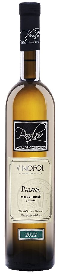 Vinofol Pálava výběr z hroznů, polosuché
