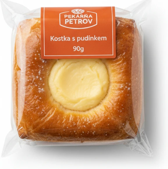 Kostka s pudinkem