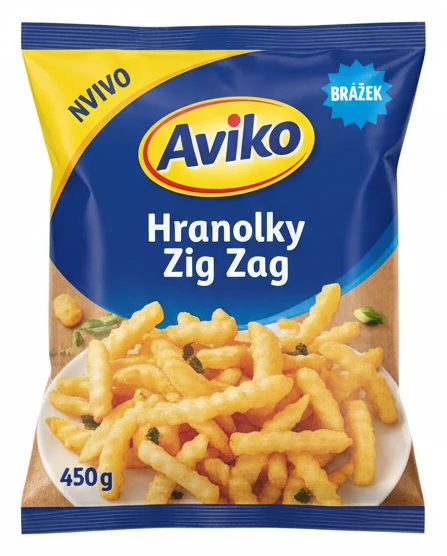 Aviko Hranolky Zig Zag