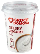 Srdce domova Selský jogurt bílý