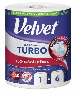Velvet Turbo Kuchyňská utěrka