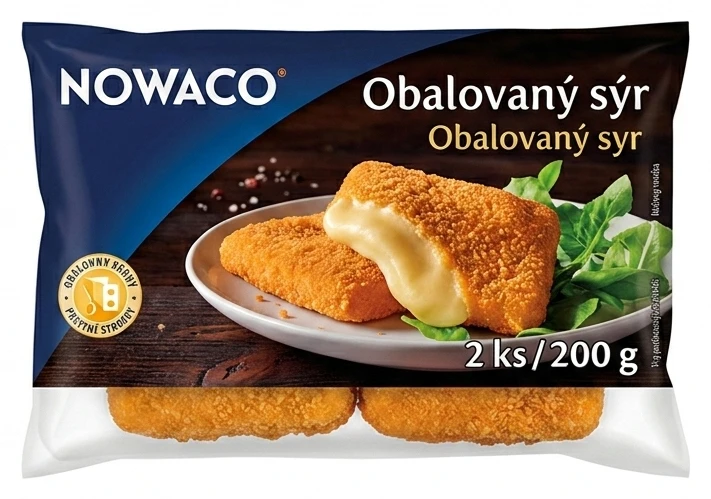 Obalovaný sýr Nowaco