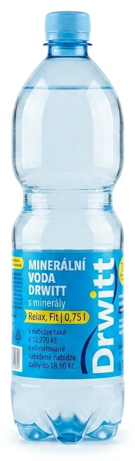 Minerální voda Drwitt s minerály