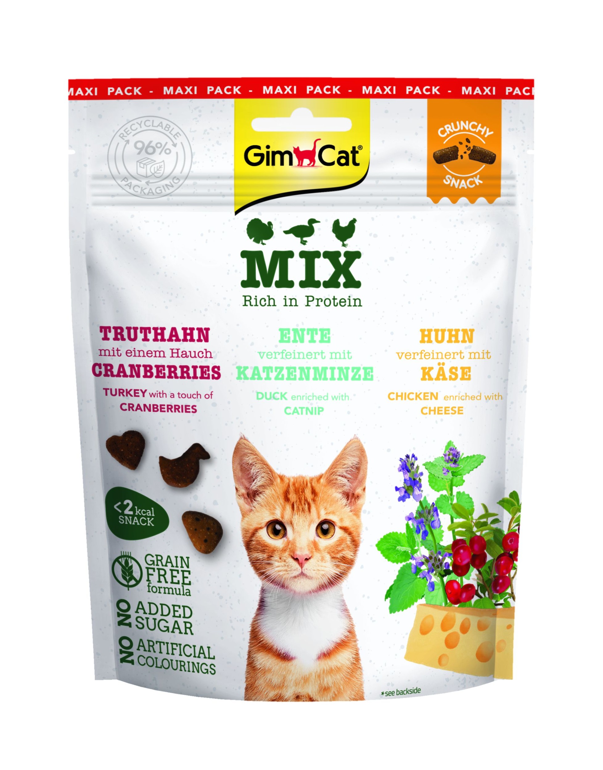 GimCat Crunchy Snacks mix 140g