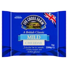 Lye Cross Farm English Mild White cheddar 200g