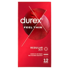 Durex Feel Thin Regular Fit kondomy 12 ks