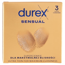 Durex Sensual kondomy 3 ks