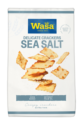 Wasa Delicate Crackers mořská sůl