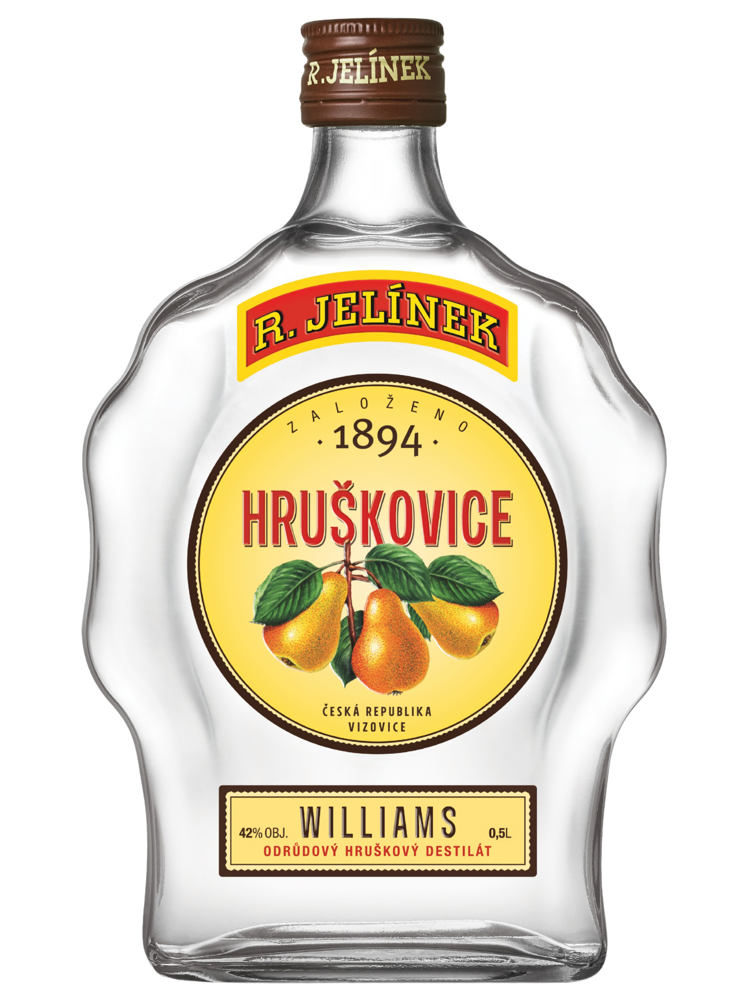 R. JELÍNEK Hruškovice Williams 42% obj. Budík