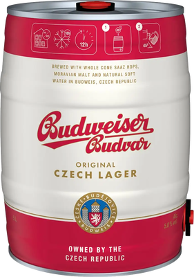 Budějovický Budvar Original, soudek