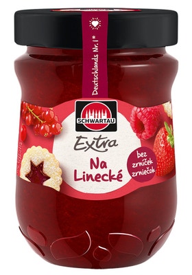 Schwartau Extra džem Na linecké