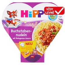 HiPP Bio písmenkové těstoviny s boloňskou omáčkou 250g