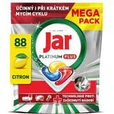 Jar Platinum Plus Kapsle Do Myčky Nádobí, Lemon, , 88 Kapsle,  Výkonný I Během Krátkých Cyklů