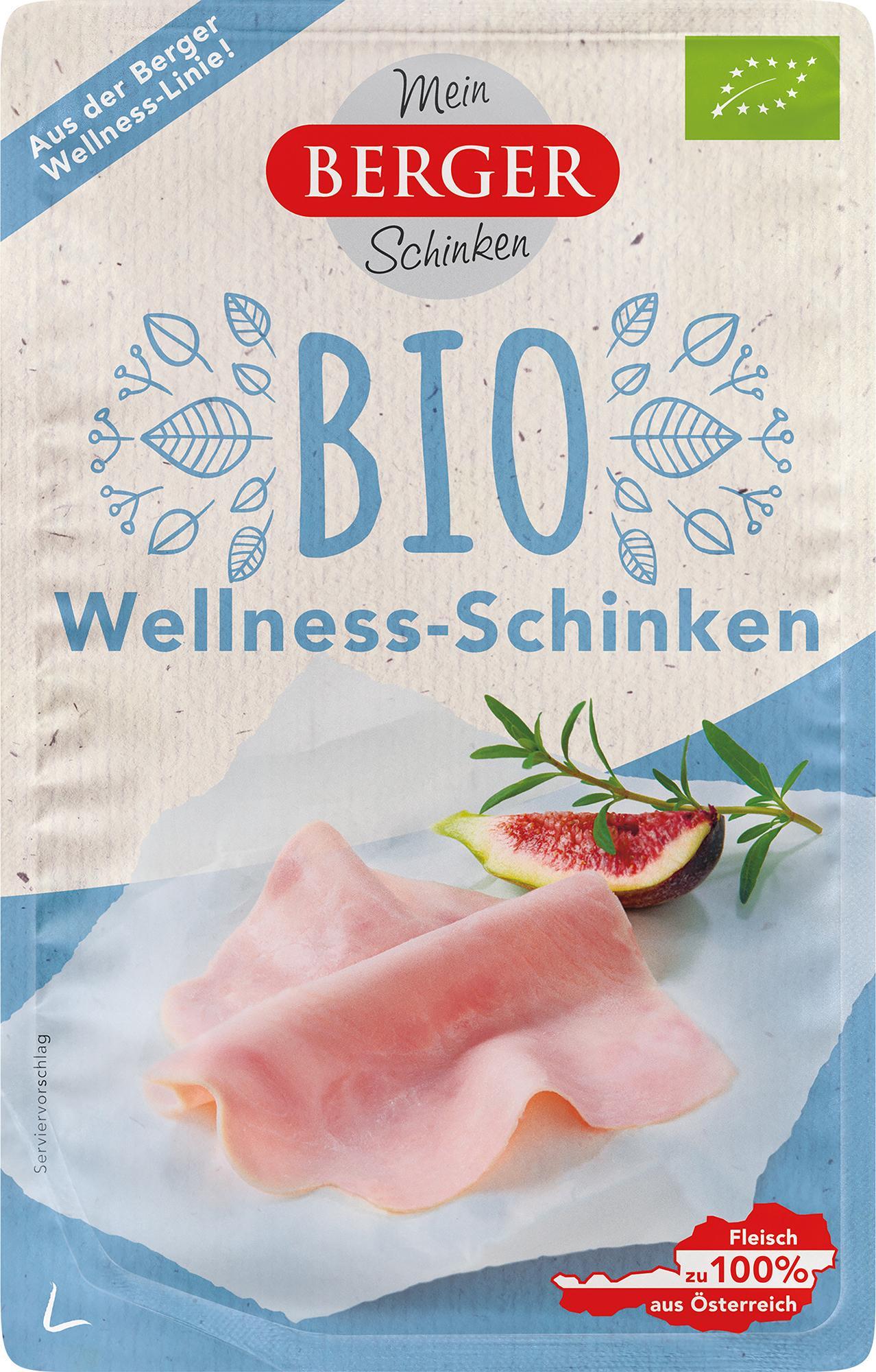 Berger BIO Wellness vařená vepřová šunka