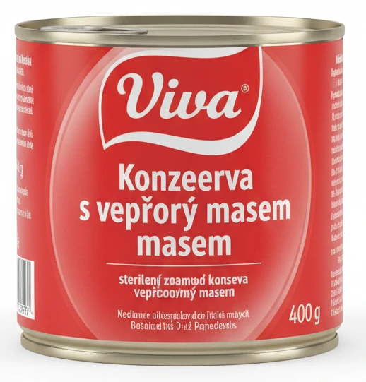 Viva Konzerva s vepřovým masem