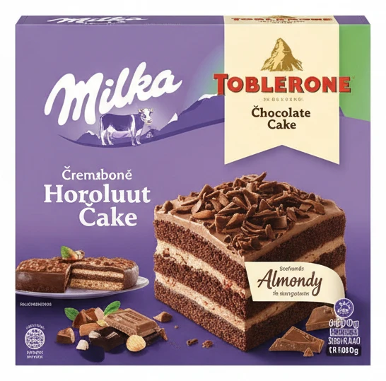 Milka/Toblerone Čokoládový dort