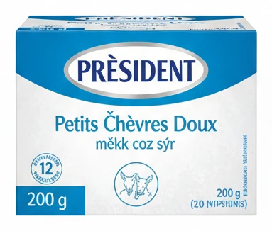Président Petits Chèvres Doux měkký kozí sýr