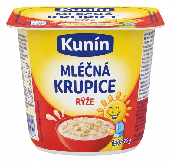 Mléčná Krupice, Rýže Kunín