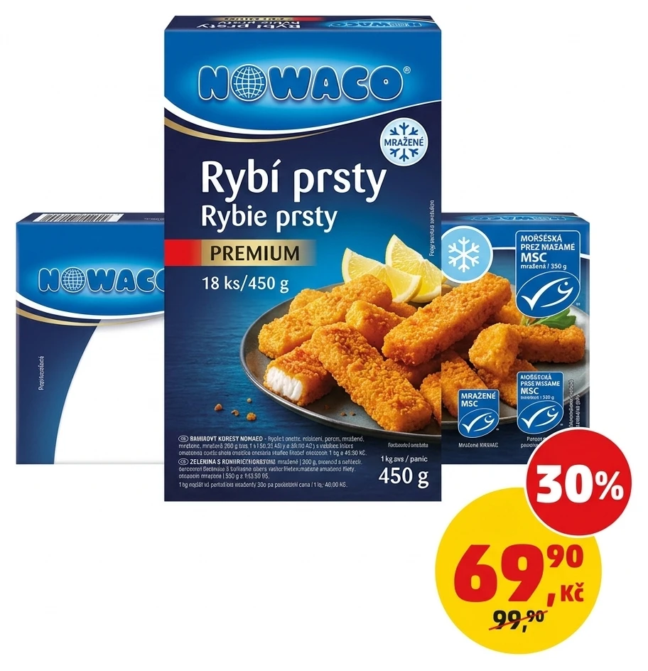 Rybí prsty premium Nowaco