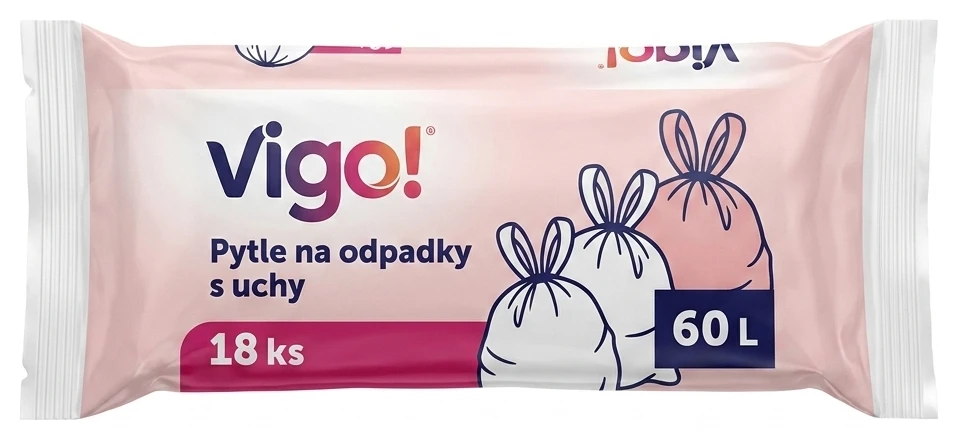 Pytle na odpadky s uchy Vigo
