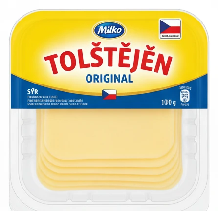 Sýr Tolštejn Plátky Milko