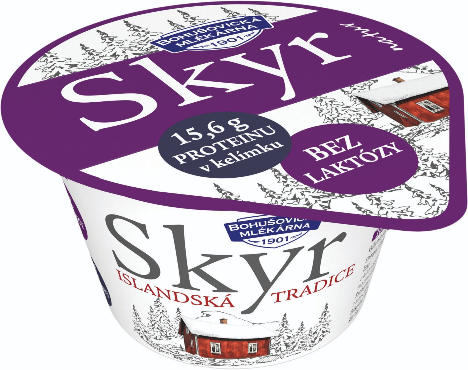 Skyr natur bez laktózy 130g