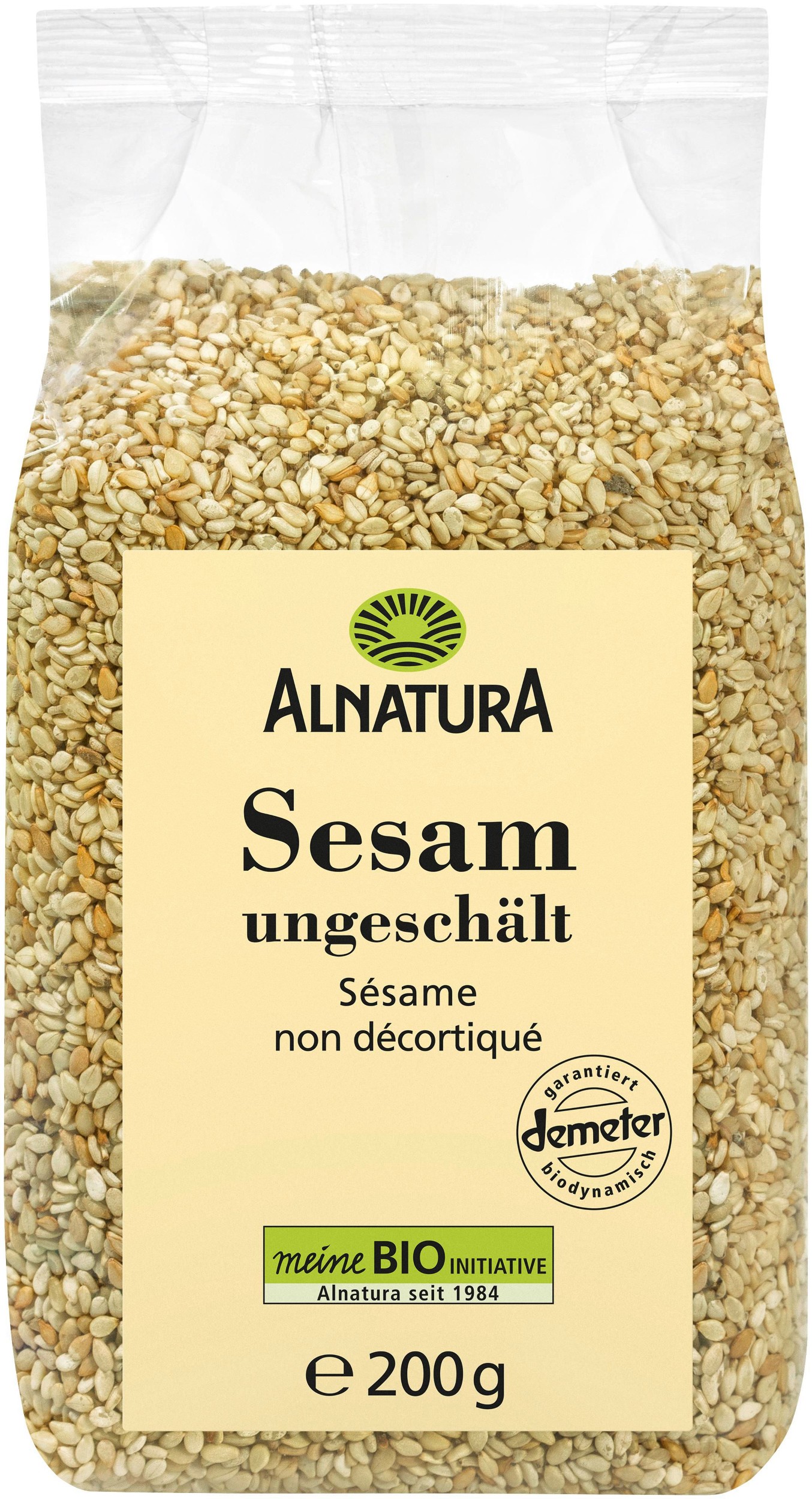 Alnatura Bio sezam neloupaný 200g