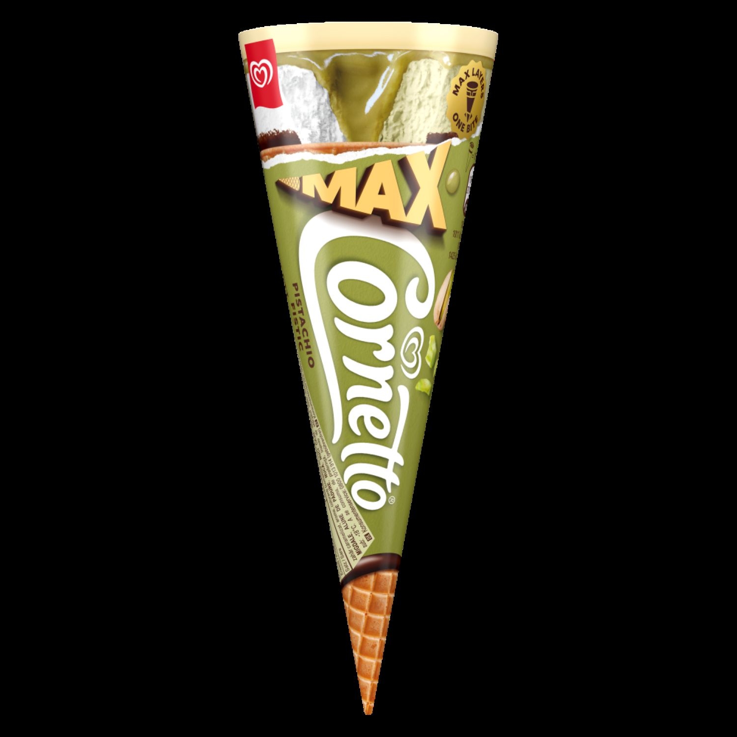 Cornetto Max Pistachio zmrzlina 115ml