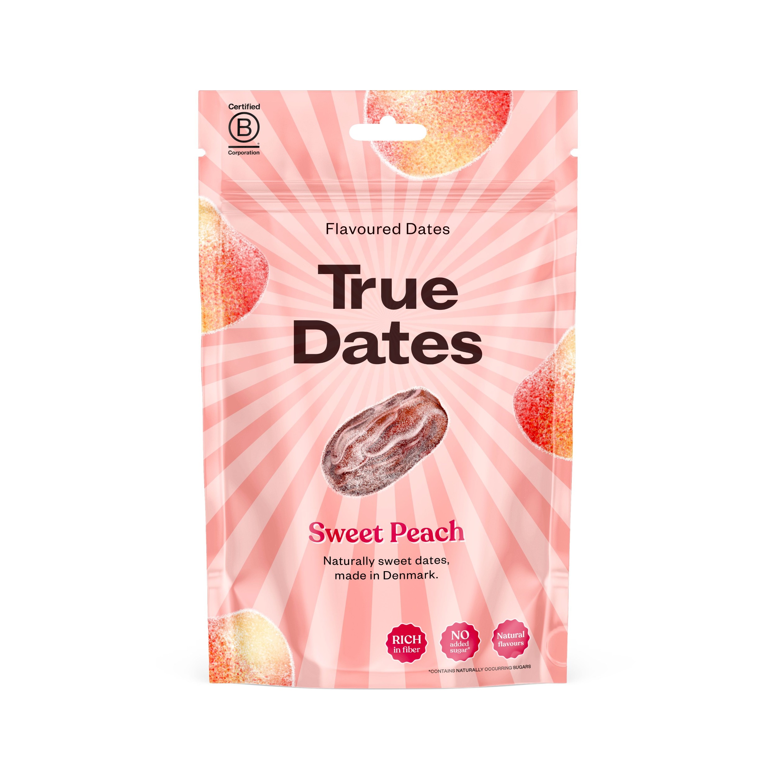 True Dates s příchutí broskve 100g