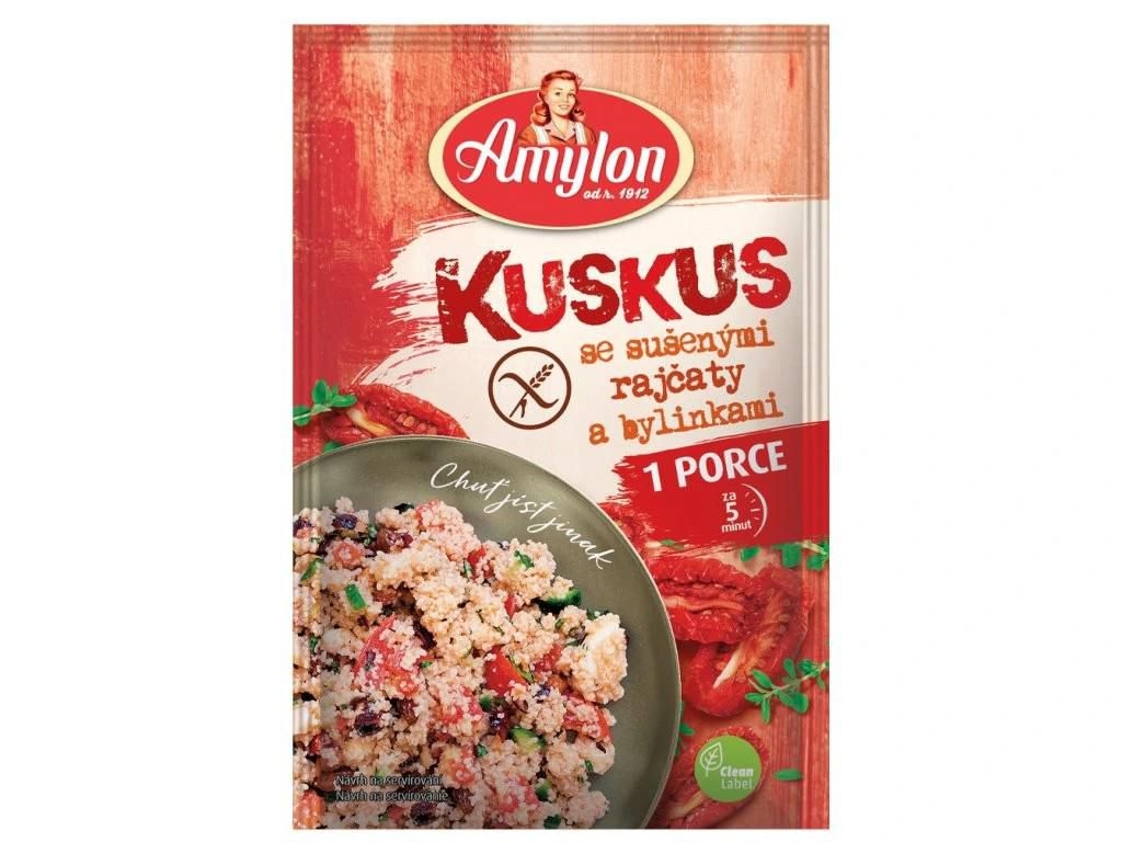 Amylon, Kuskus se sušenými rajčaty a bylinkami - bez lepku, 50g
