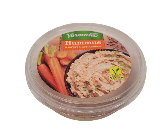 Varmuža Hummus s mrkví a koriandrem 200g