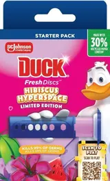 Duck Fresh Discs Hibiscus Hyperspace WC čistič