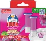 Duck Fresh Discs Hibiscus Hyperspace WC čistič, náplň 2×36 ml