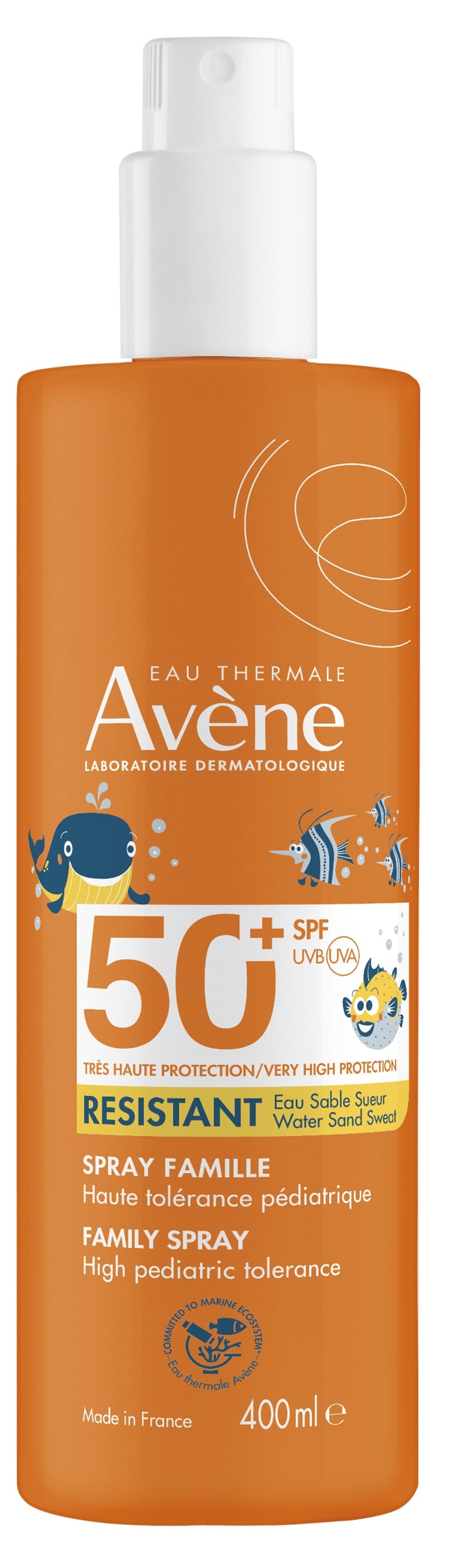 AVENE Sprej pro celou rodinu SPF50+ 400ml