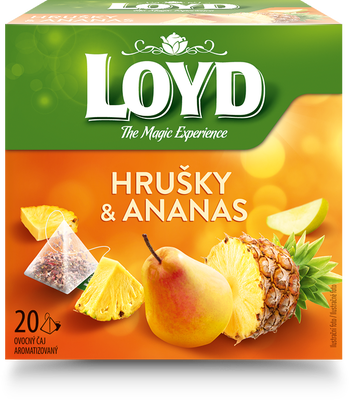 Loyd Čaj ananas/hruška pyramidový