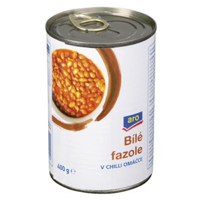 ARO Fazole bílé v chilli