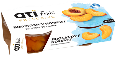 Ati Fruit Exclusive Broskve 2x120g