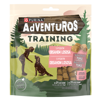 Adventuros Tréninkové pamlsky pro psy, losos
