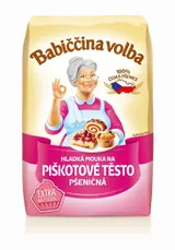 Babiččina volba Hladká mouka dortová pšeničná 1 kg