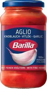 Barilla Aglio rajčatová omáčka s česnekem a červeným vínem 400 g