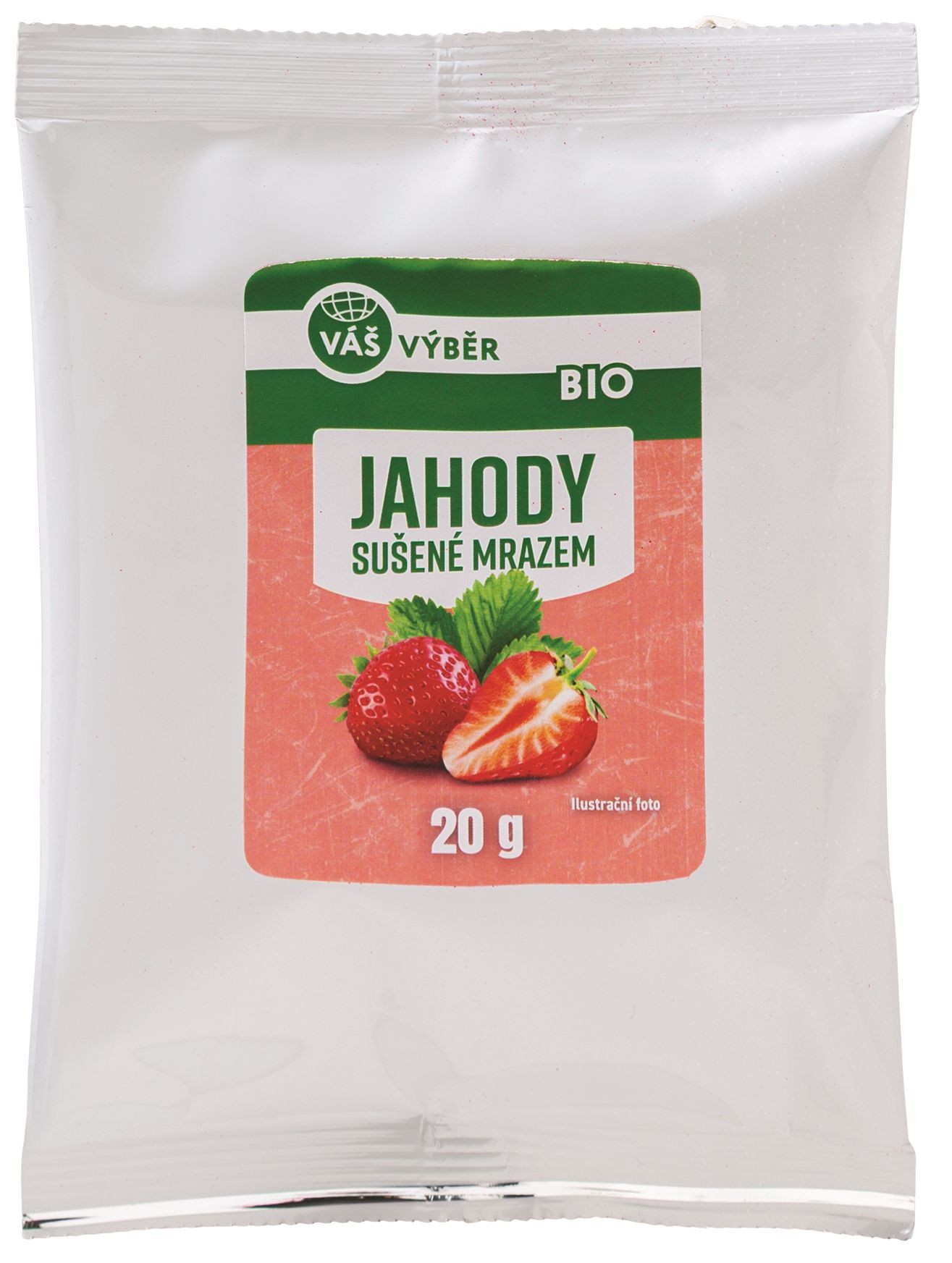 Váš Výběr Bio Jahody lyofilizované 20g