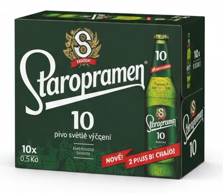 Staropramen 10 pivo světlé výčepní