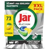 Jar Platinum Kapsle Do Myčky Nádobí, Lemon, , 73 Kapsle,  Zvládá Náročné Výzvy, Čistí Mastný Filtr
