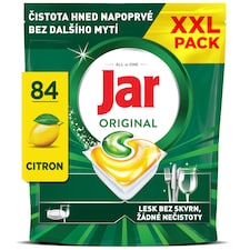 Jar Original Kapsle Do Myčky Nádobí, Lemon, , 84 Kapsle,  Čistota Napoprvé, Bez Nutnosti Přemývání