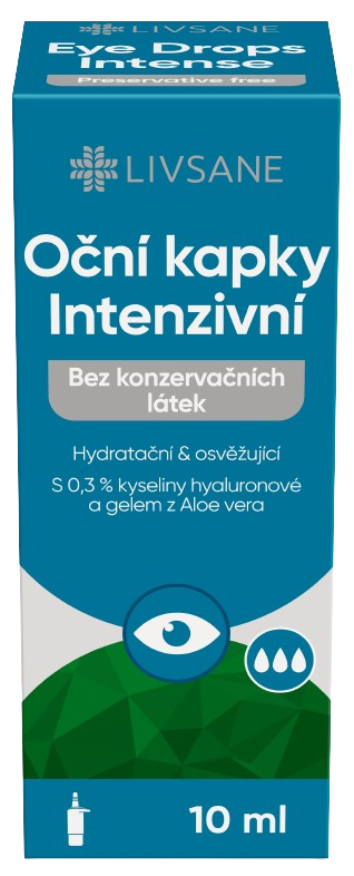 LIVSANE Oční kapky intenz.bez konzerv.látek 10ml