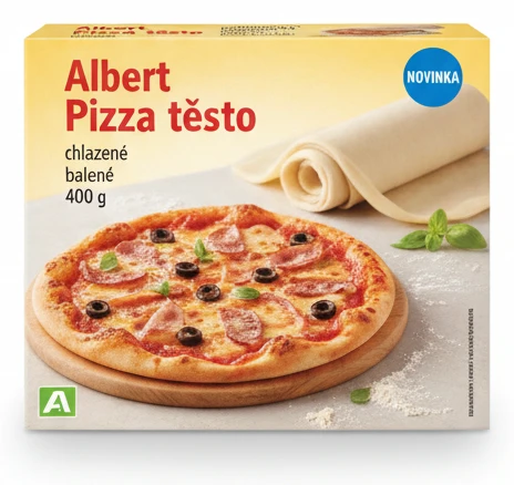 Albert Pizza těsto