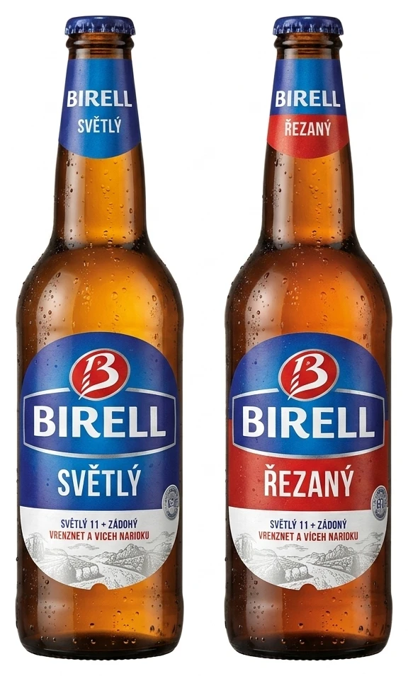 Birell světlý, řezaný